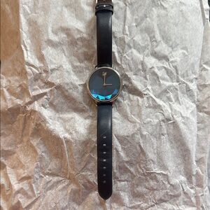 Swarovski Black and Blue Crystal Watch